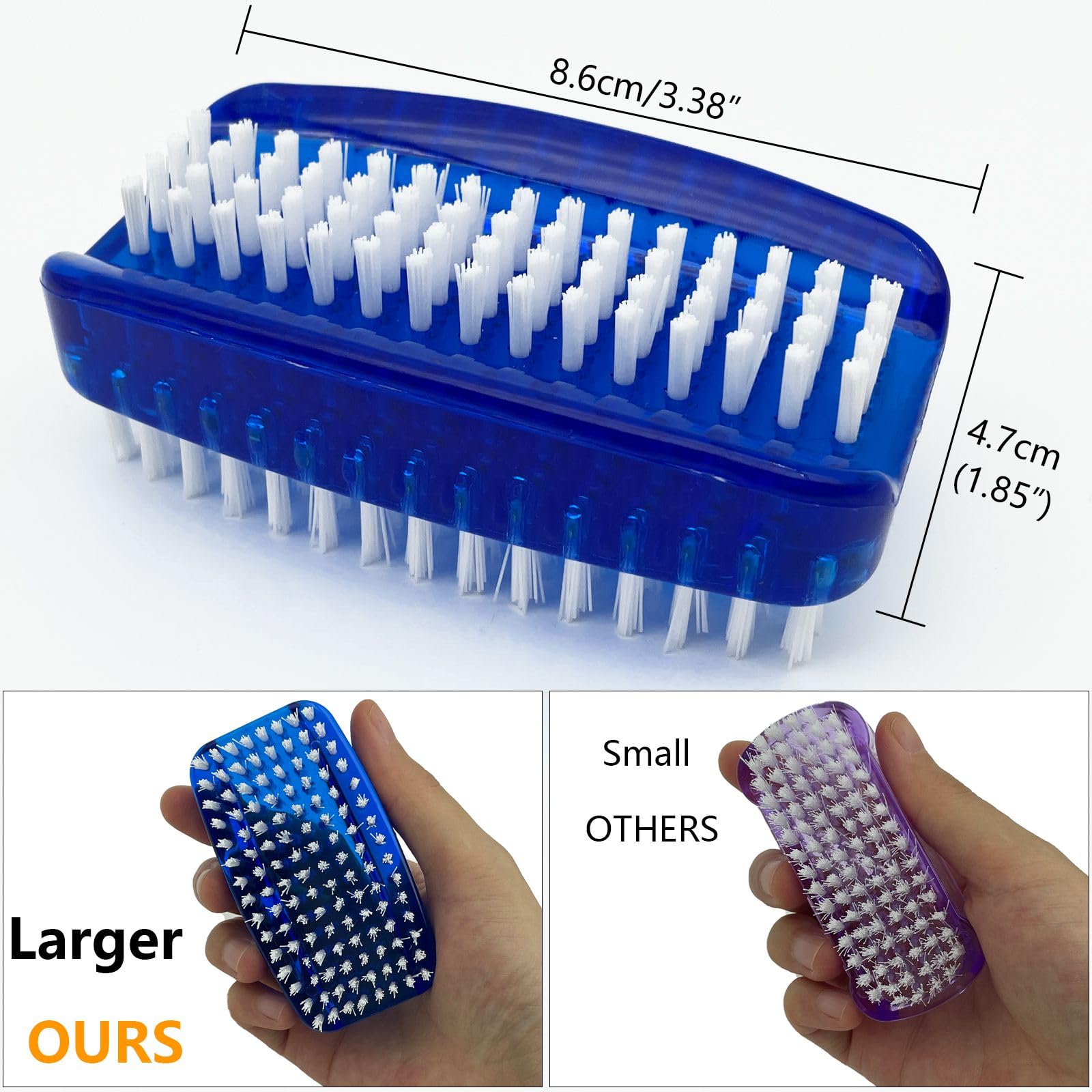 GKETN en action sur les ongles, nettoyage en profondeur.