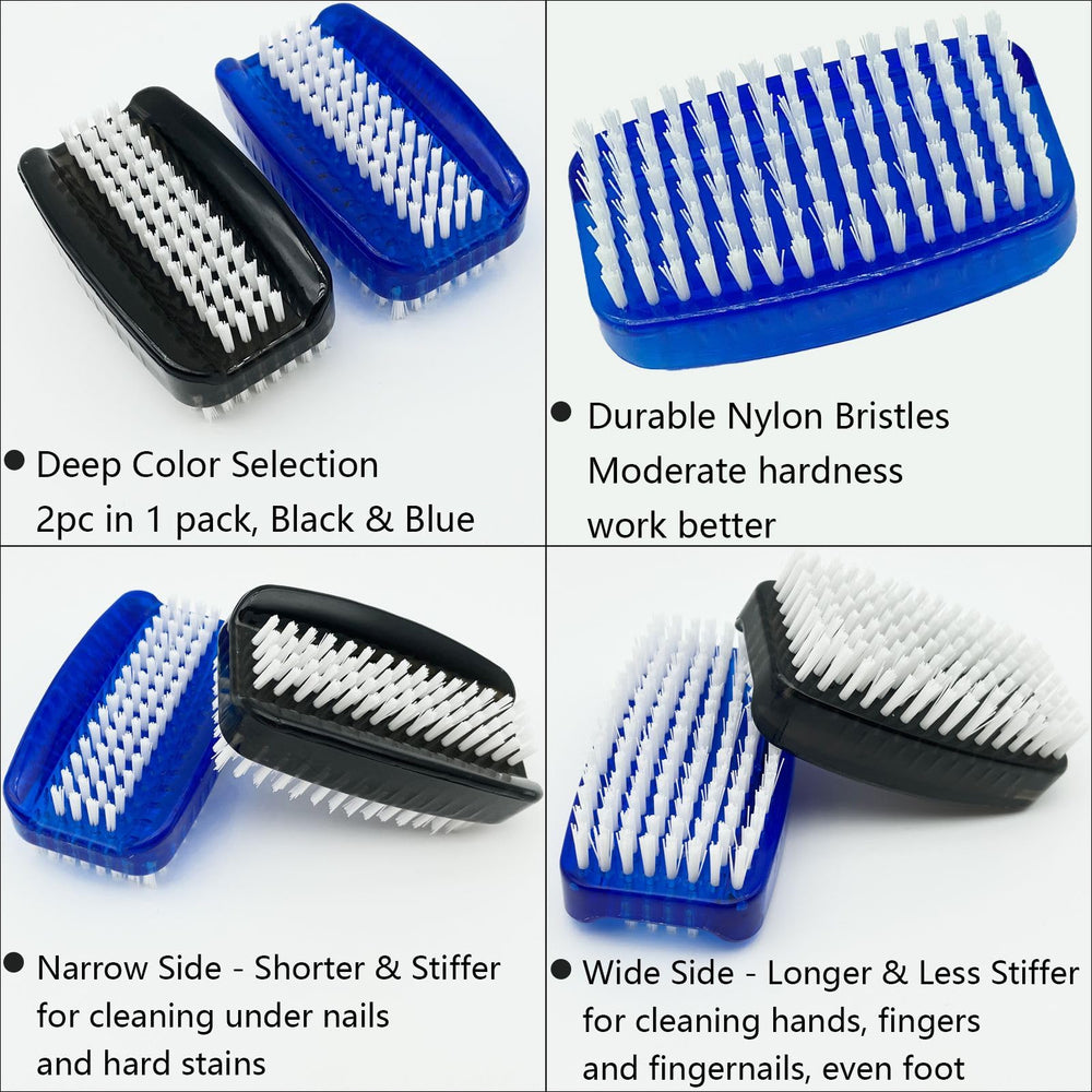 Paquet GKETN de deux brosses double-face pour la maison.