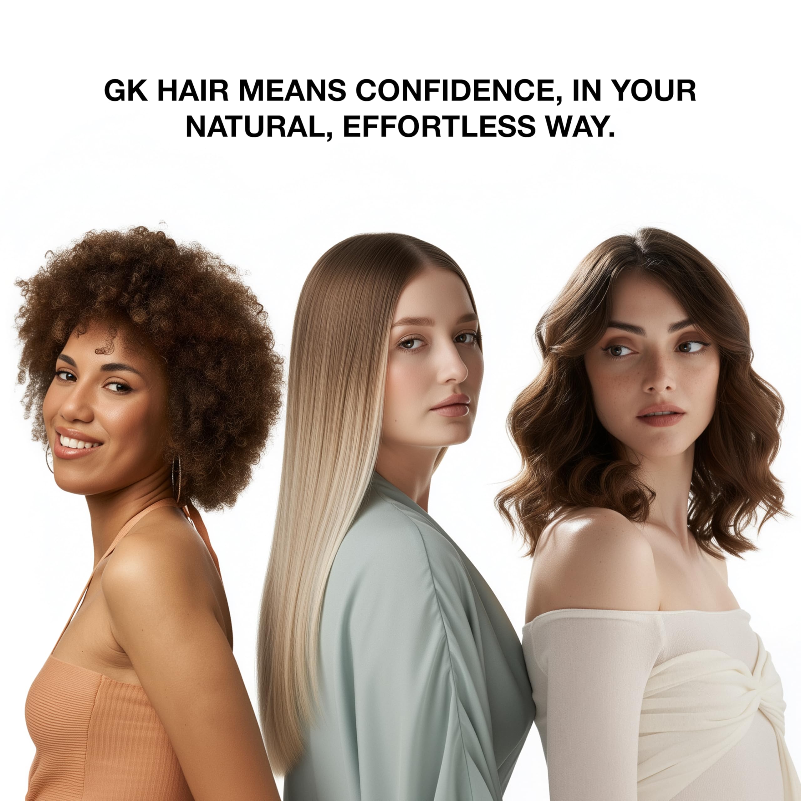 GK Hair anti-frizz coiffage: réduisant les frisottis pour le styling