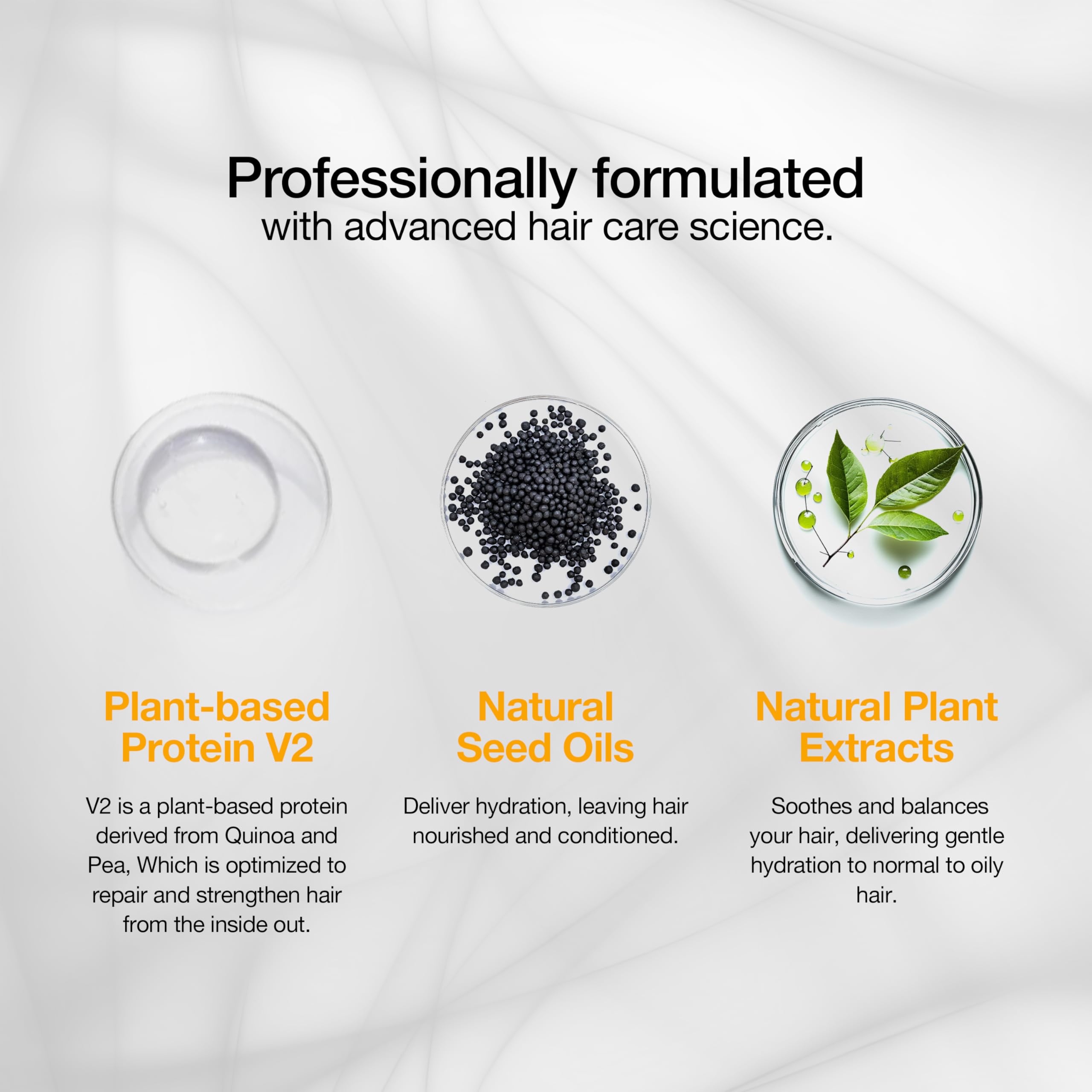 GK HAIR Balance: utilisation quotidienne pour hommes et femmes, tous types de cheveux.