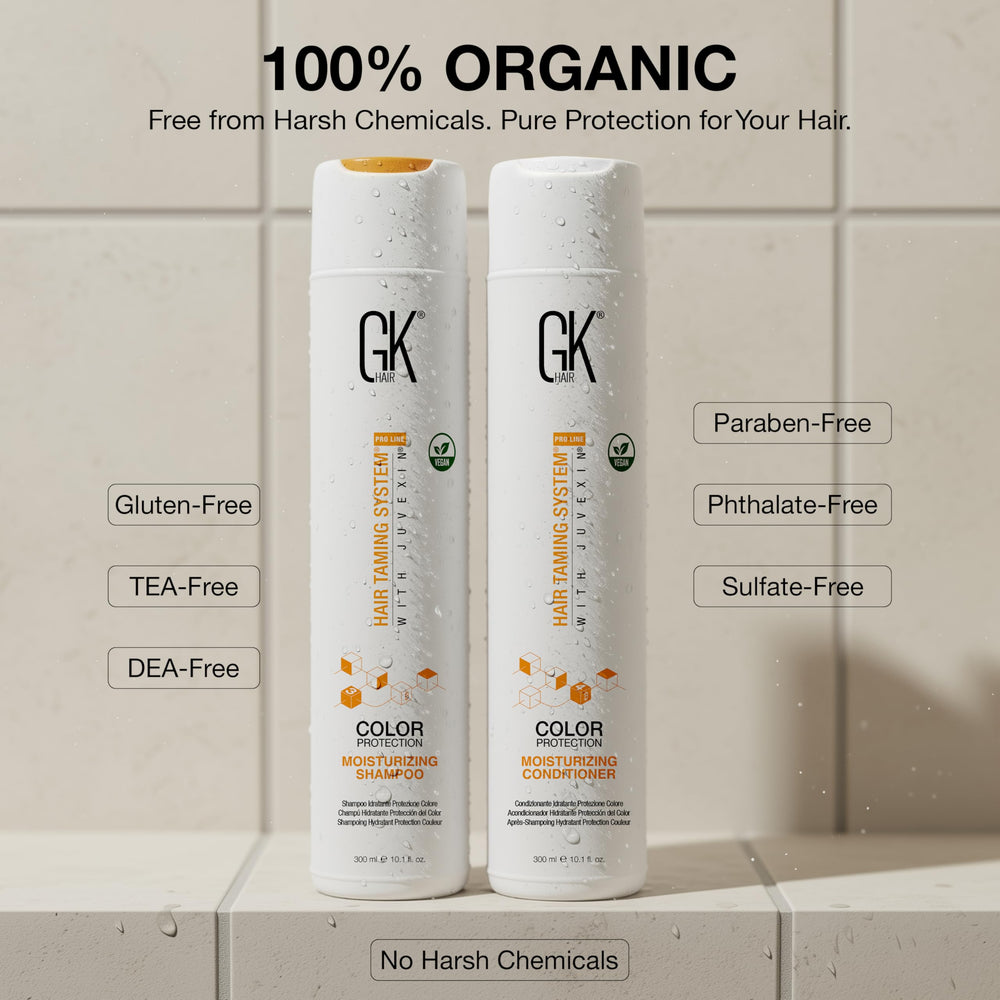 GK Hair brillance douceur: cheveux plus lustrés et maniables