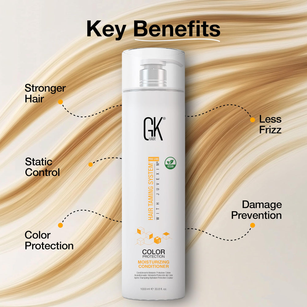 GK Hair Conditionneur: soin quotidien doux adapté à tous les types de cheveux.