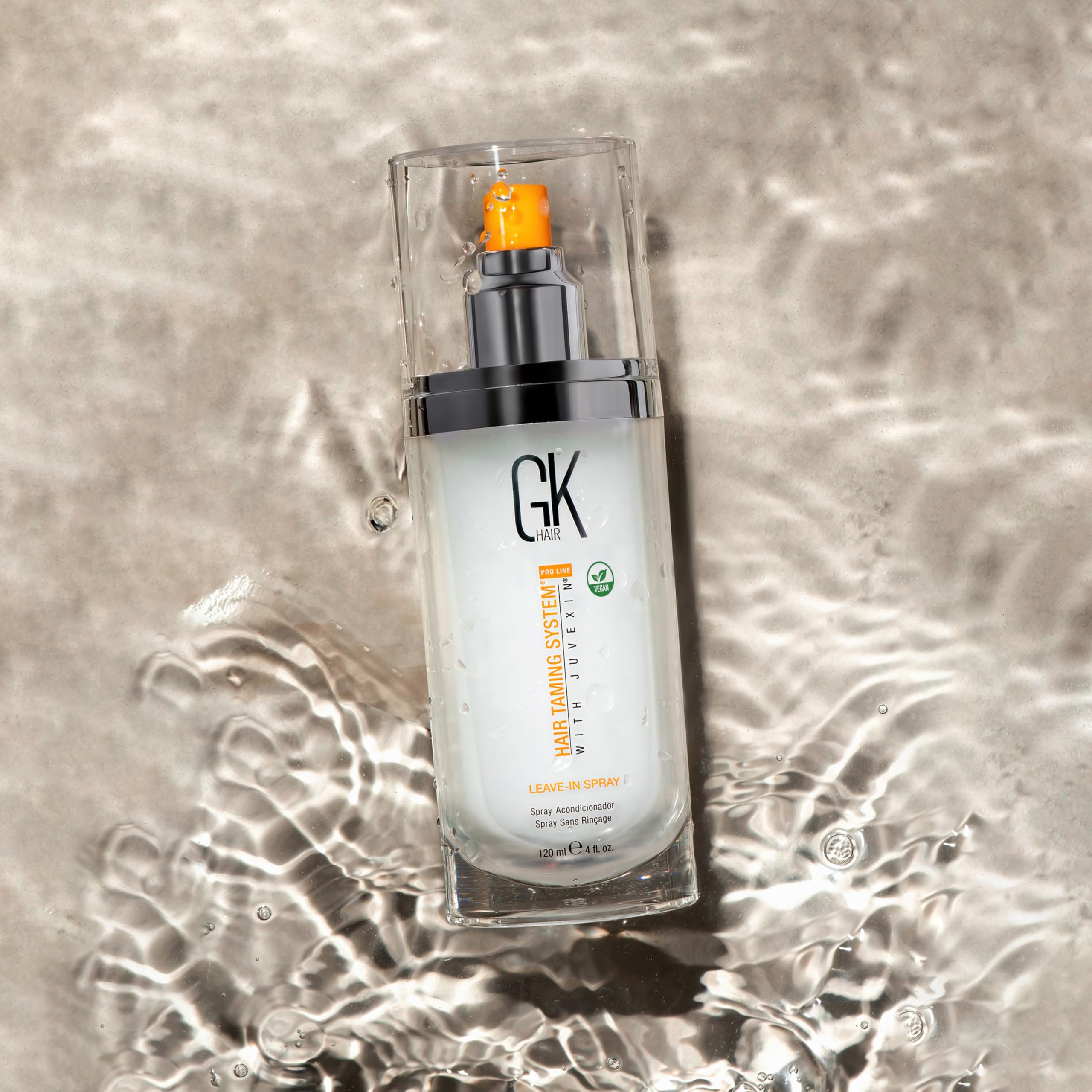 GK HAIR flacon 120 ml, soin végan polyvalent pour tous types