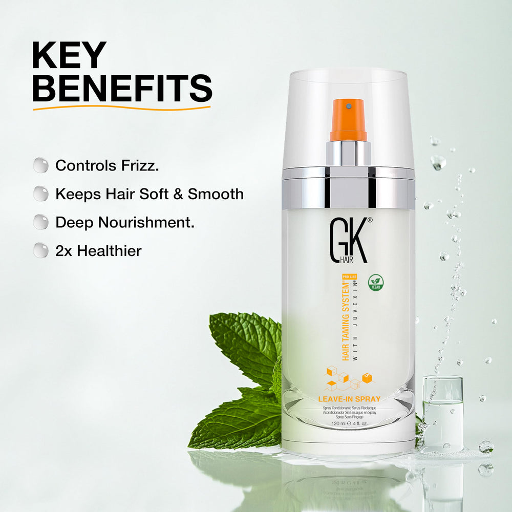 GK HAIR controle frisottis, brume qui aide à lisser les froissements