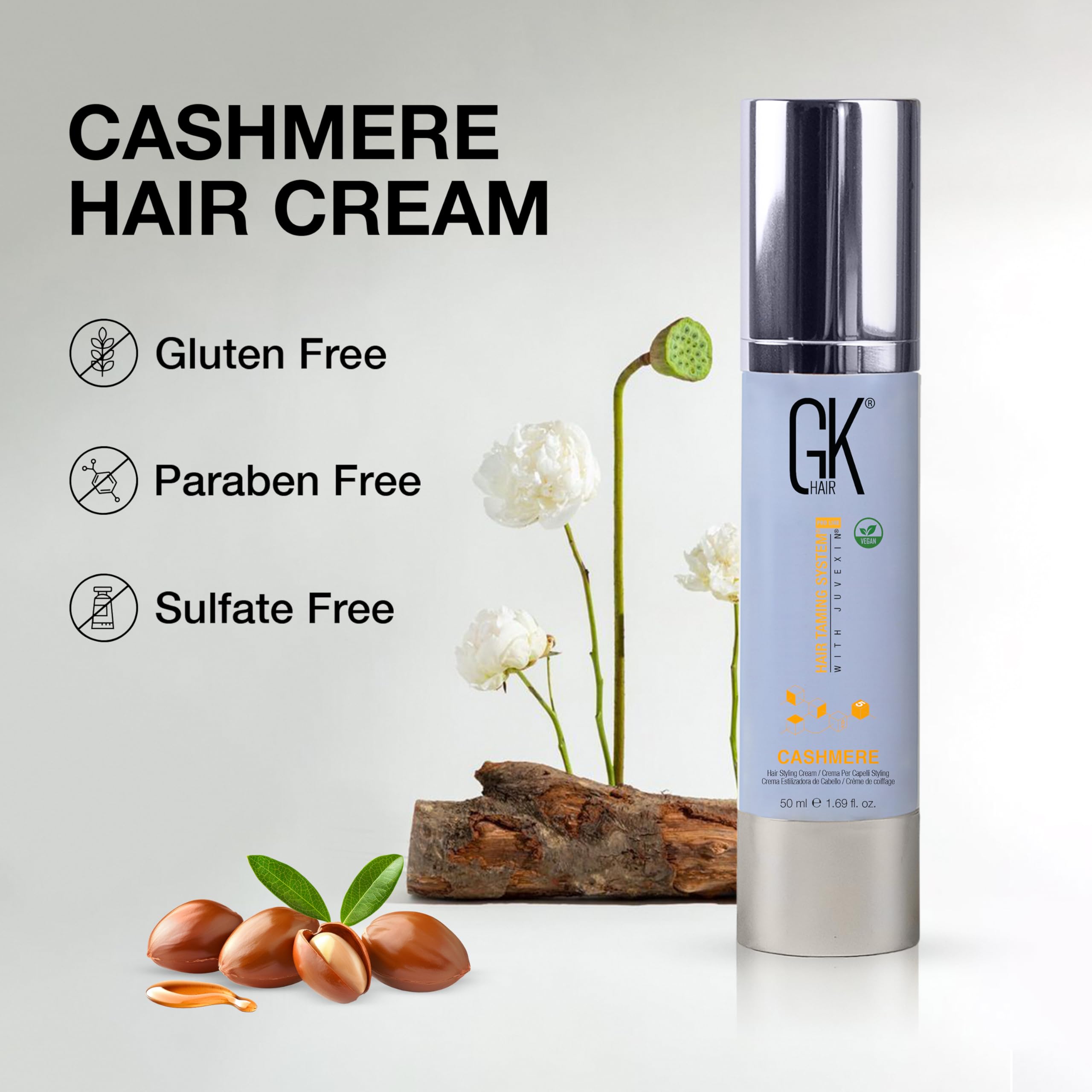 GK HAIR Hydratation longue durée pour des cheveux plus doux et souples.