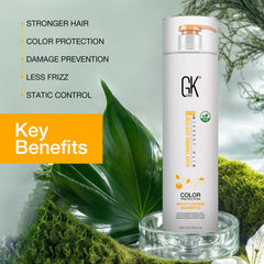 Shampooing protection couleur GK HAIR – éclat des teintes