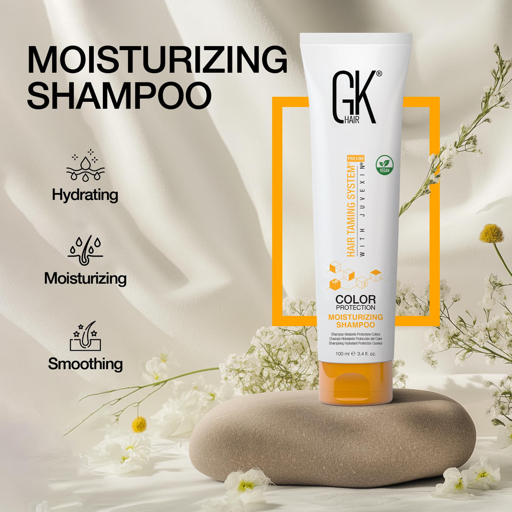 GK HAIR Shampoing usage quotidien, convient à tous types de cheveux.