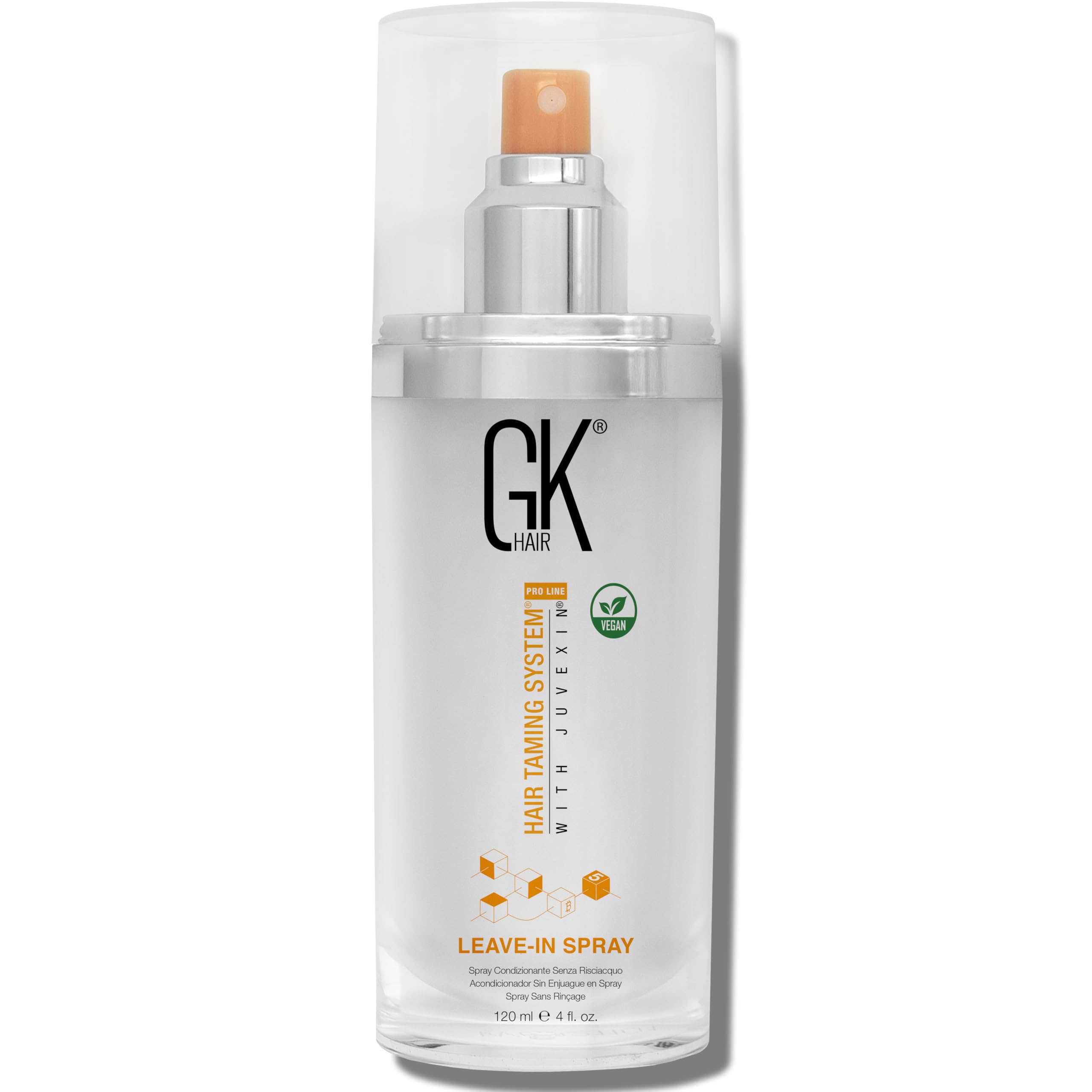GK HAIR spray sans rinage, bouteille légère pour démêler et hydrater