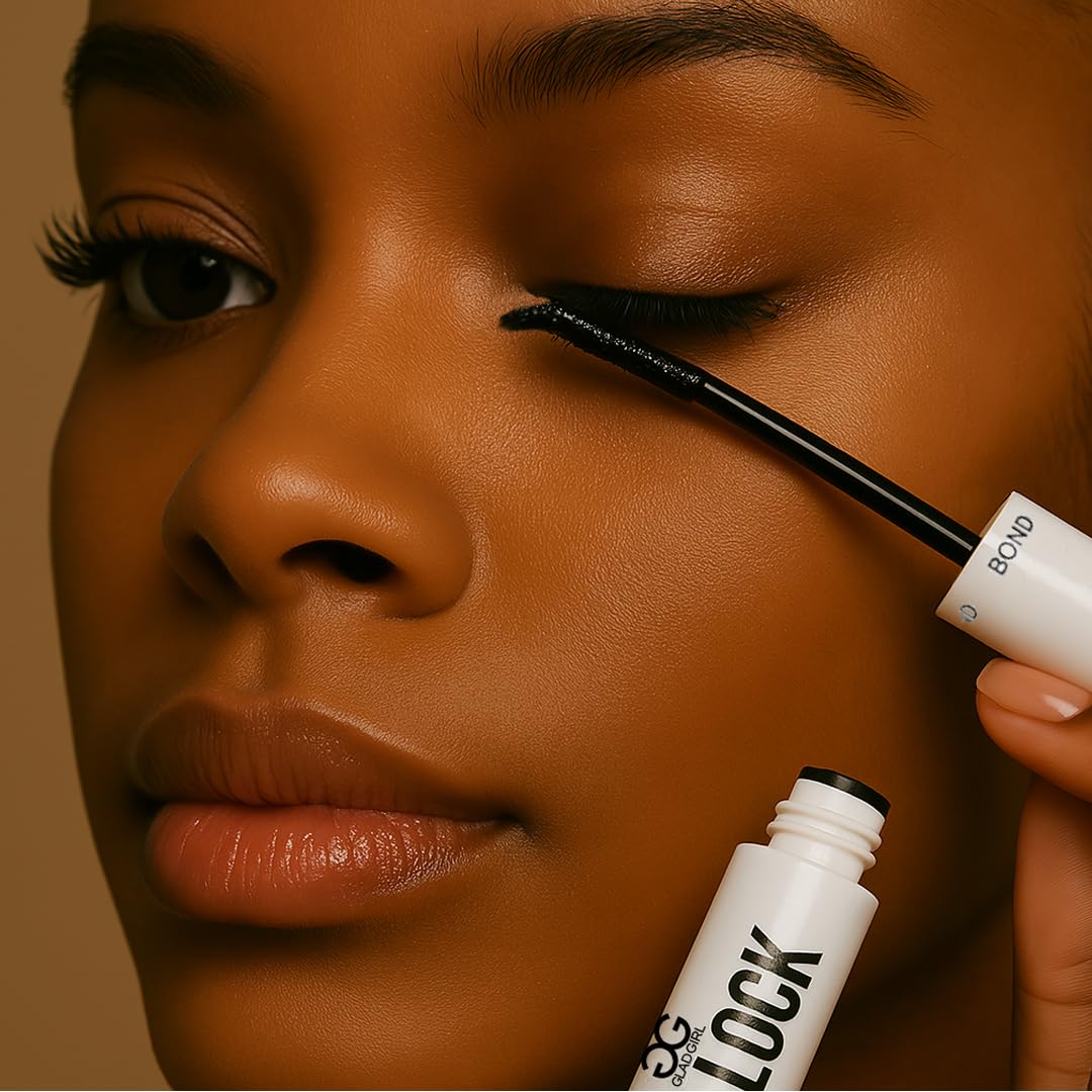 GladGirl Lash Lock Bond Seal : ideal pour extensions-cils et techniques a domicile