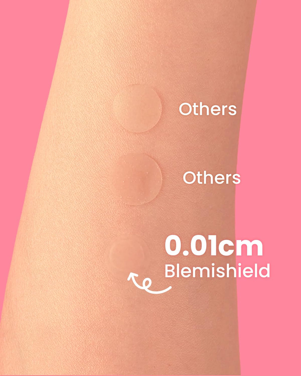 GLAM UP patch nuit – adhérence fiable pendant le sommeil.