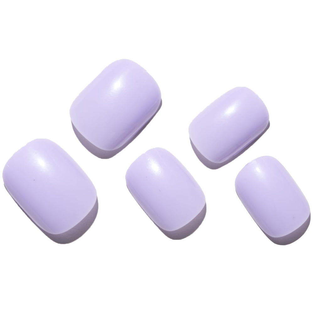 GLAMERMAID ensemble de 24 faux ongles et adhésifs inclus, ajustement rapide.