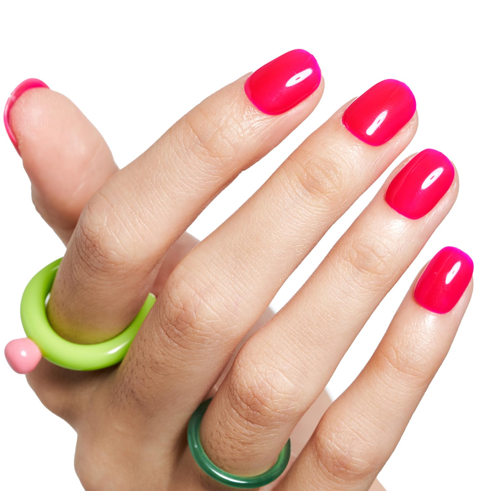 GLAMERMAID colle gel au pinceau pour une brillance durable sans vernis.