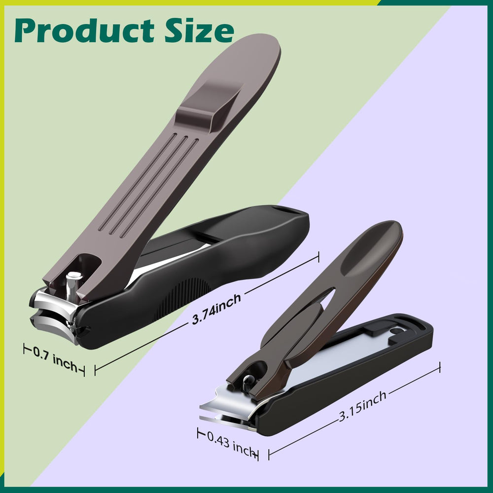 GLAMFIELDS coupe-ongles bord incline, lame incurvee pour des coupes nettes.