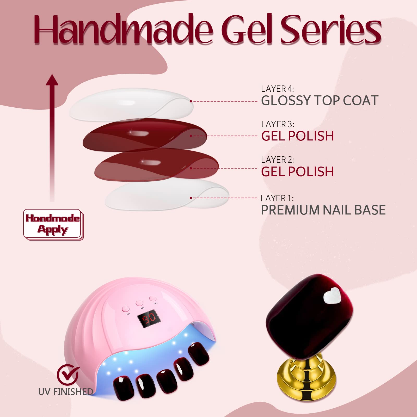 GLAMERMAID boite accessoires pour ongles pratique et complet