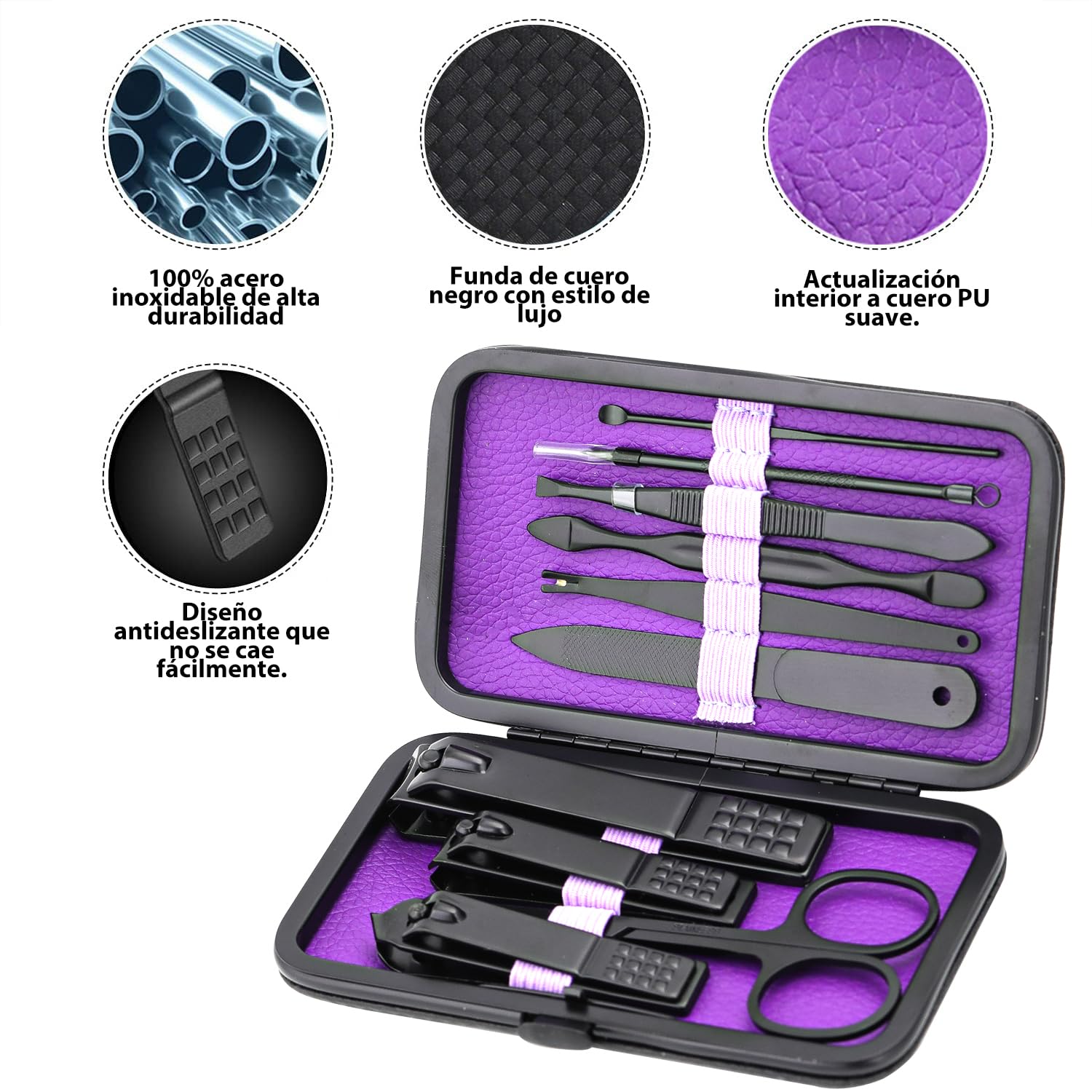 GLAMNE Ciseaux à ongles professionnels en acier, précision et durabilité.