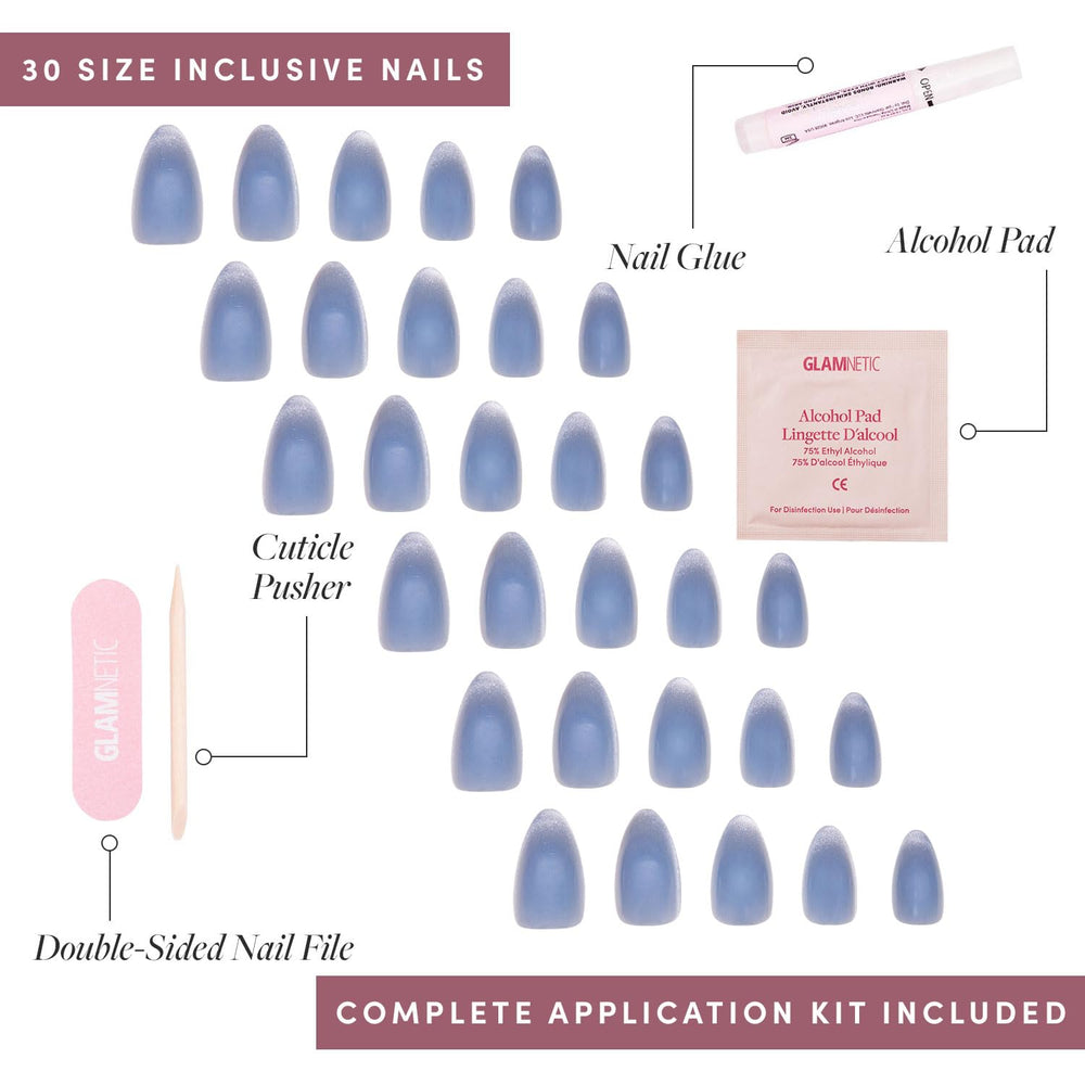 Glamnetic colle pour fixation rapide des ongles press-on.