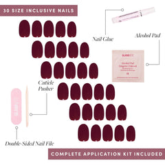 Colle ongles Glamnetic pour une fixation fiable et durable.