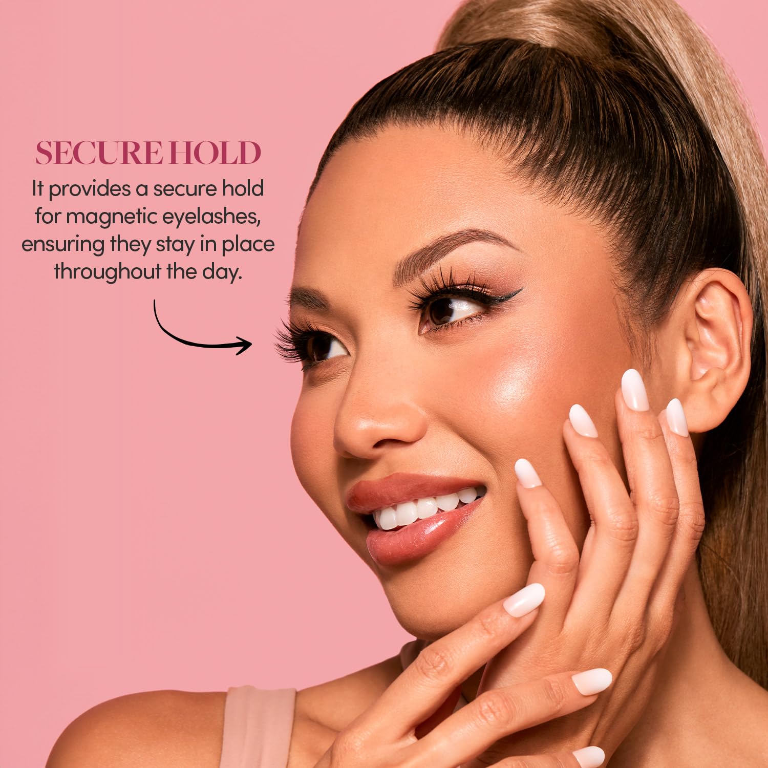 Glamnetic Eyeliner liquide noir sechage rapide pour une application précise