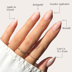 Glamnetic Heavenly: colle pour ongles fiable pour une tenue durable.