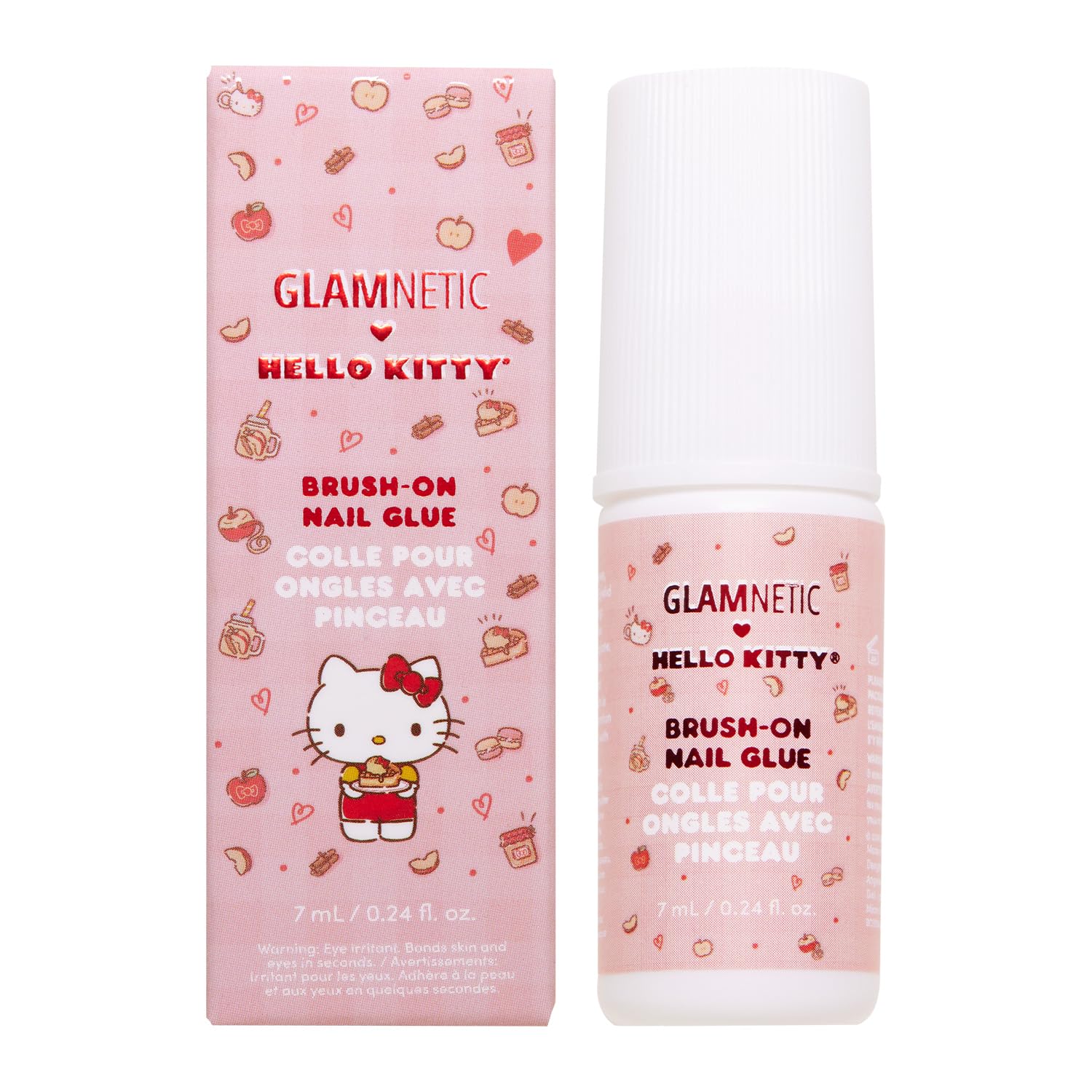 Glamnetic Hello Kitty – embout brosse précis pour une pose rapide et soignée.