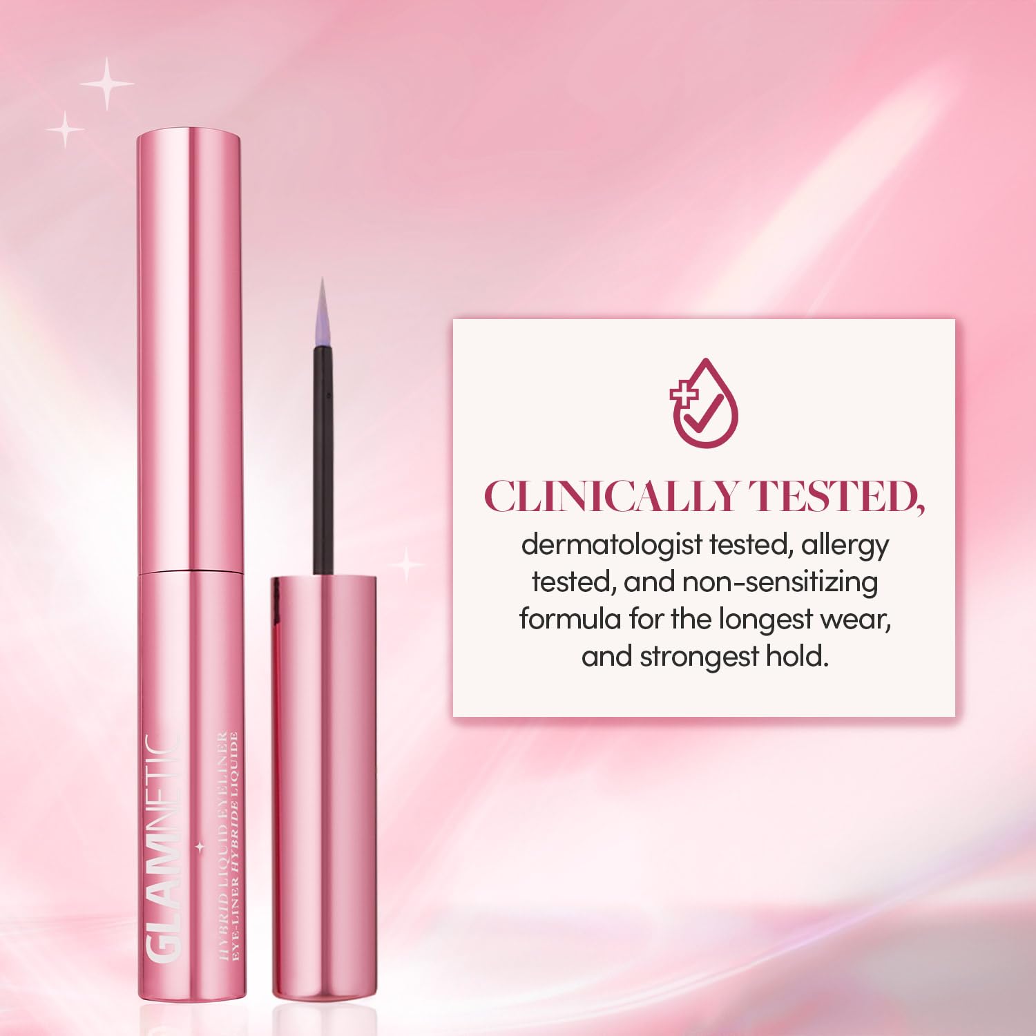 Glamnetic Liner Hybride – usage quotidien simple et naturel.