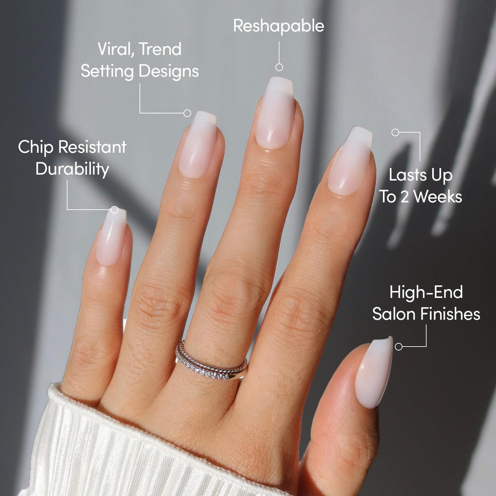 Glamnetic lait d'avoine: lime double-face pour ajustements précis