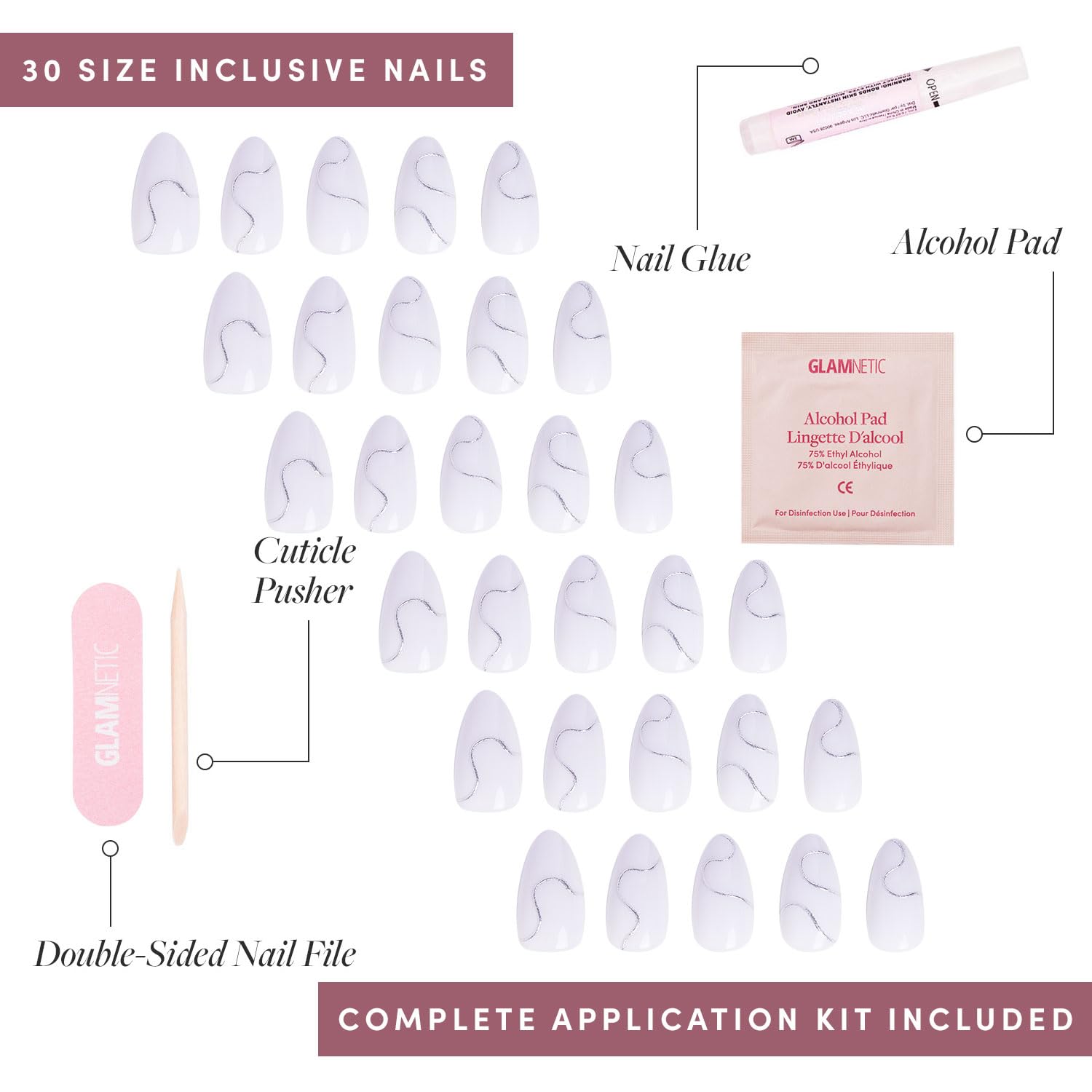 Glamnetic Silent Night: boîte de rangement pratique pour organiser les ongles