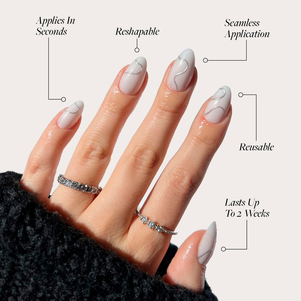 Glamnetic Silent Night: kit-outils inclus, colle et lime pour une pose complète