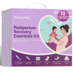 Glamommy bouteille périnée post-partum, nettoyage ciblé et douceur.