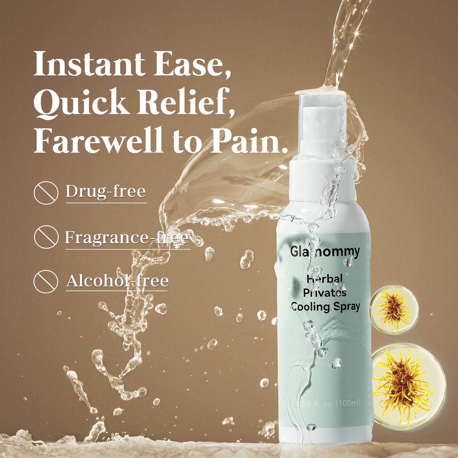 Glamommy protections sanitaires post-partum, absorption adaptée.