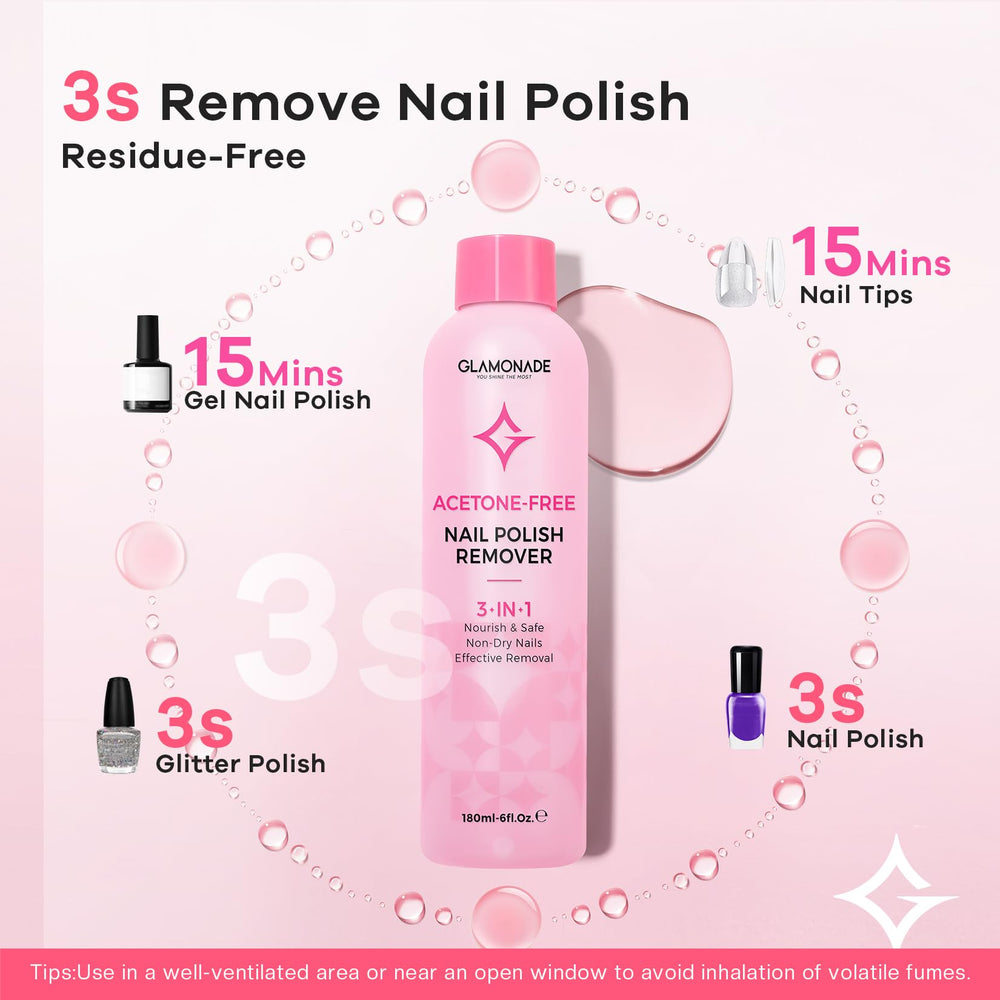 Glamonade Applicateur Dissolvant — application facilitée pour un usage précis