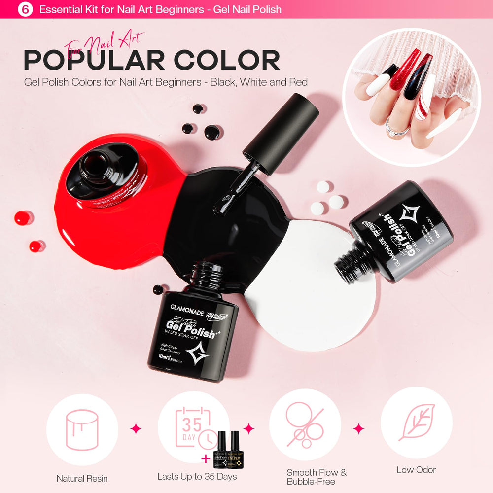 Glamonade apprêt sans acide, adhérence renforcée et ongles sains.