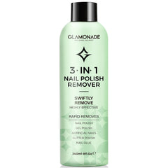 Glamonade: bouteille-dissolvant retire vernis gel rapidement.