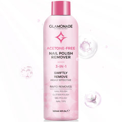 Glamonade Dissolvant Gel Rose — bouteille prête pour retrait rapide à domicile