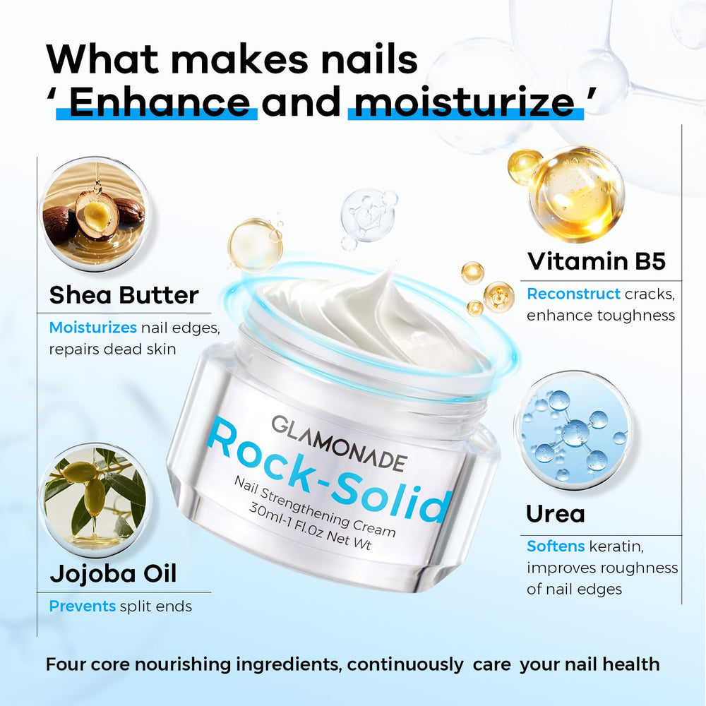 Glamonade hydratation-cuticules: cuticules sèches nourries et souples.