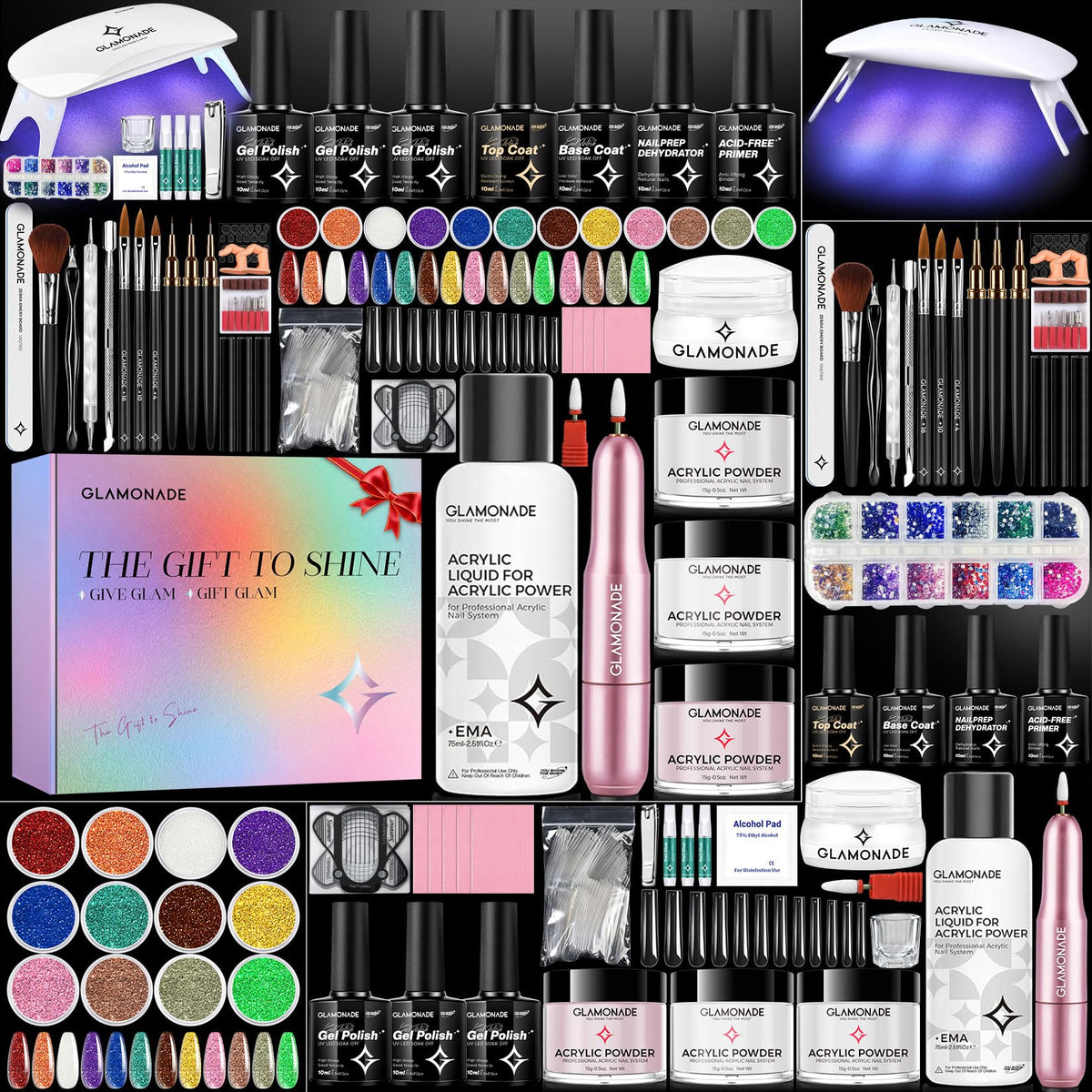 Glamonade perceuse ongles en action pour une préparation précise.