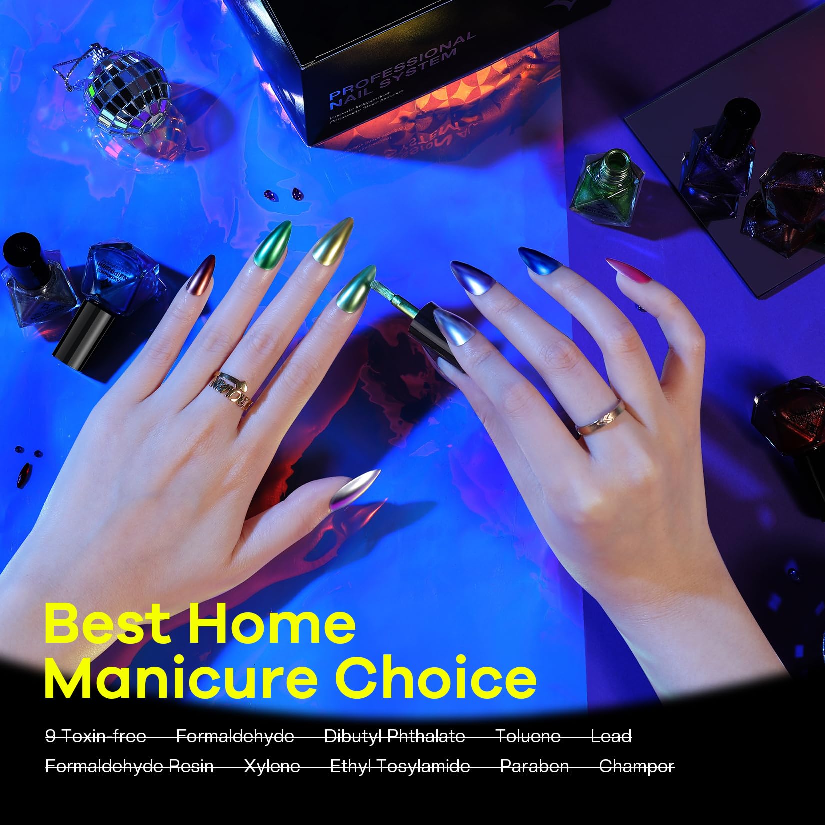 Coffret Glamonade, cadeau idéal pour amoureuses du nail art.