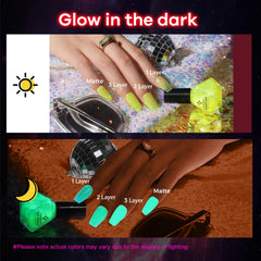 Glamonade vernis néon bleu fluo – effet lumineux idéal pour soirées
