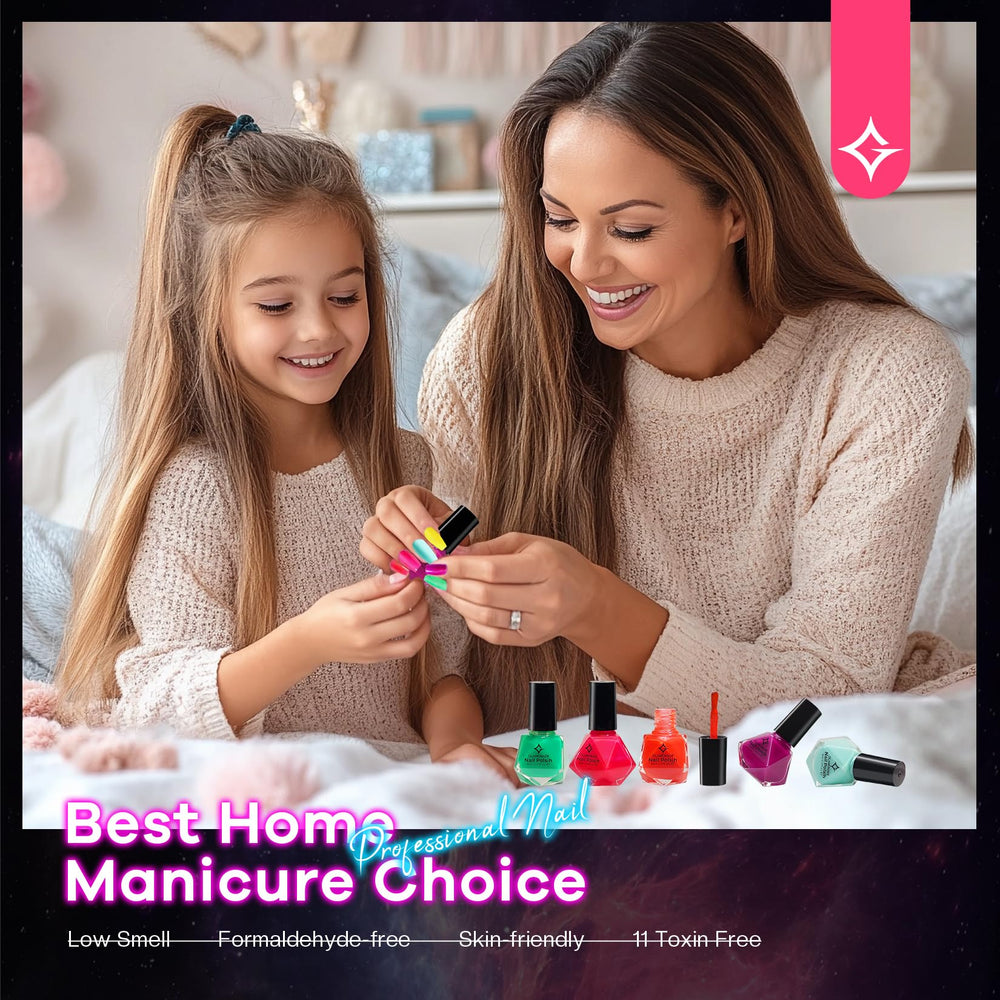 Glamonade vernis néon violet fluo – glamour audacieux pour événements nocturnes