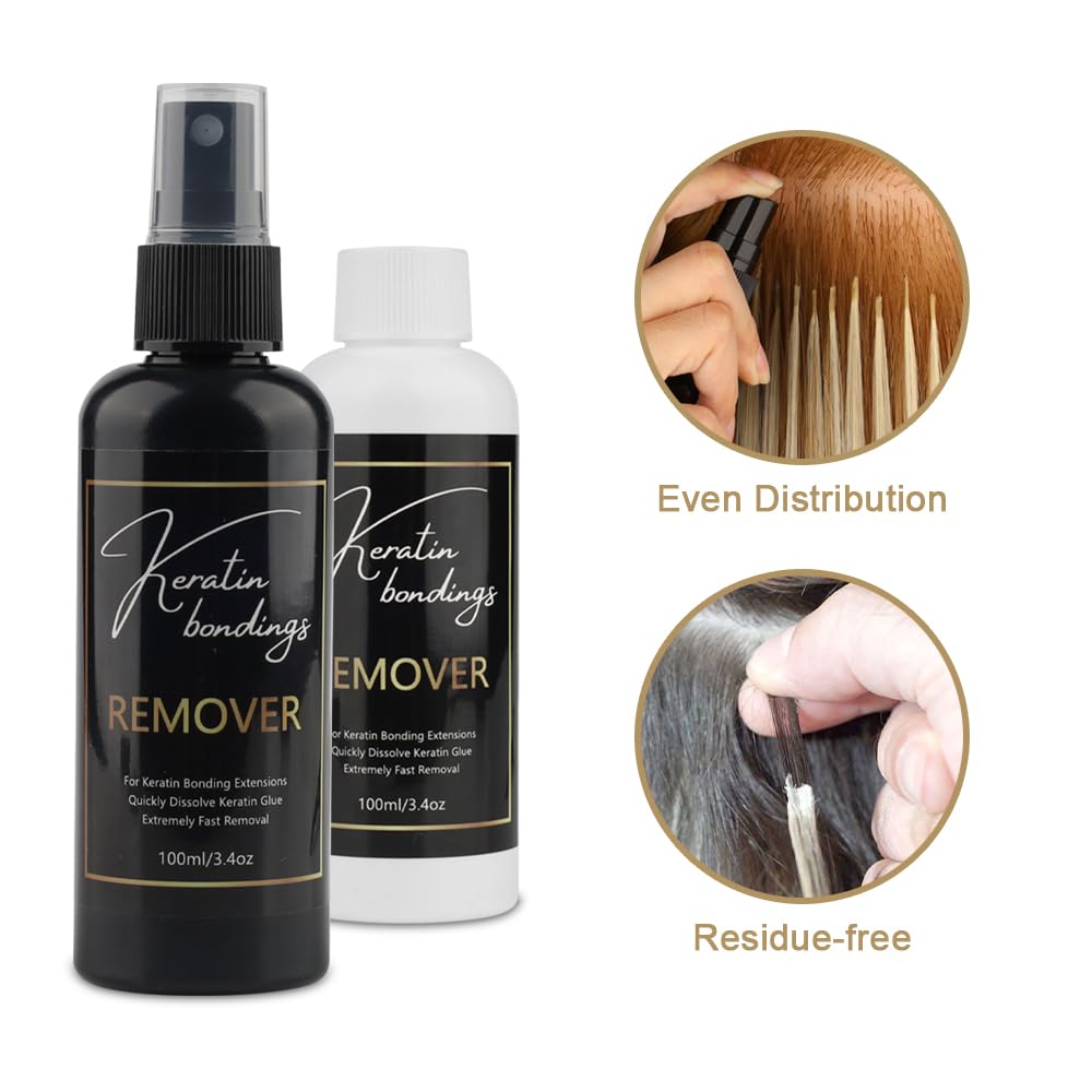 GlamorDove application rapide dissolve keratine pour retrait facile