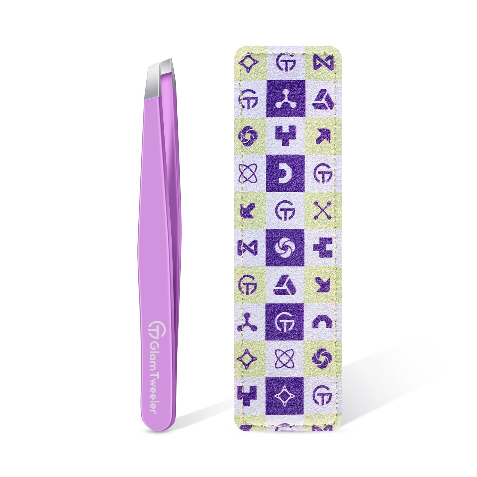 Pinces GlamTweeler Expert en acier inoxydable pour précision fiable des poils