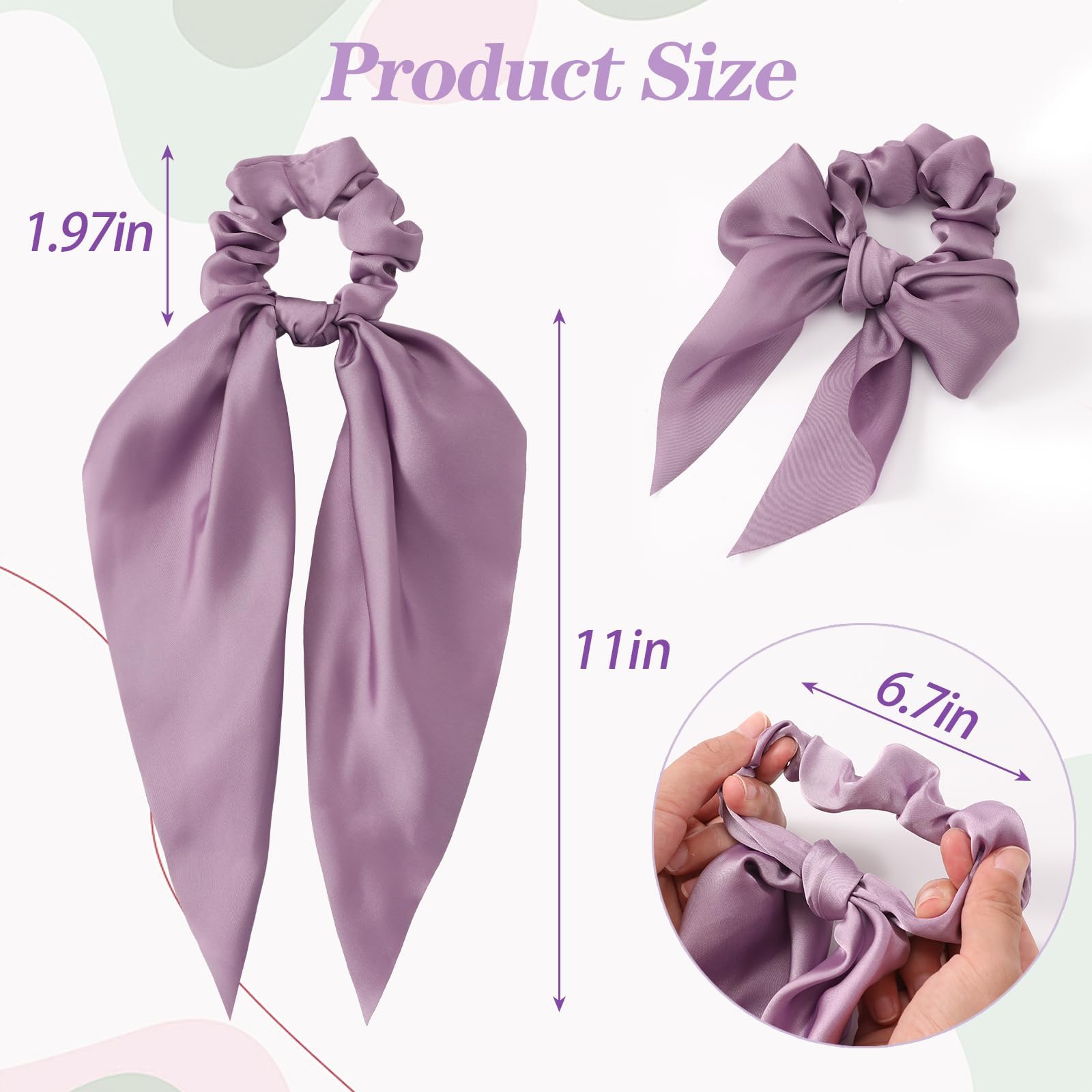 Élastique satin Glaudmeiss, attache rapide et style élégant.