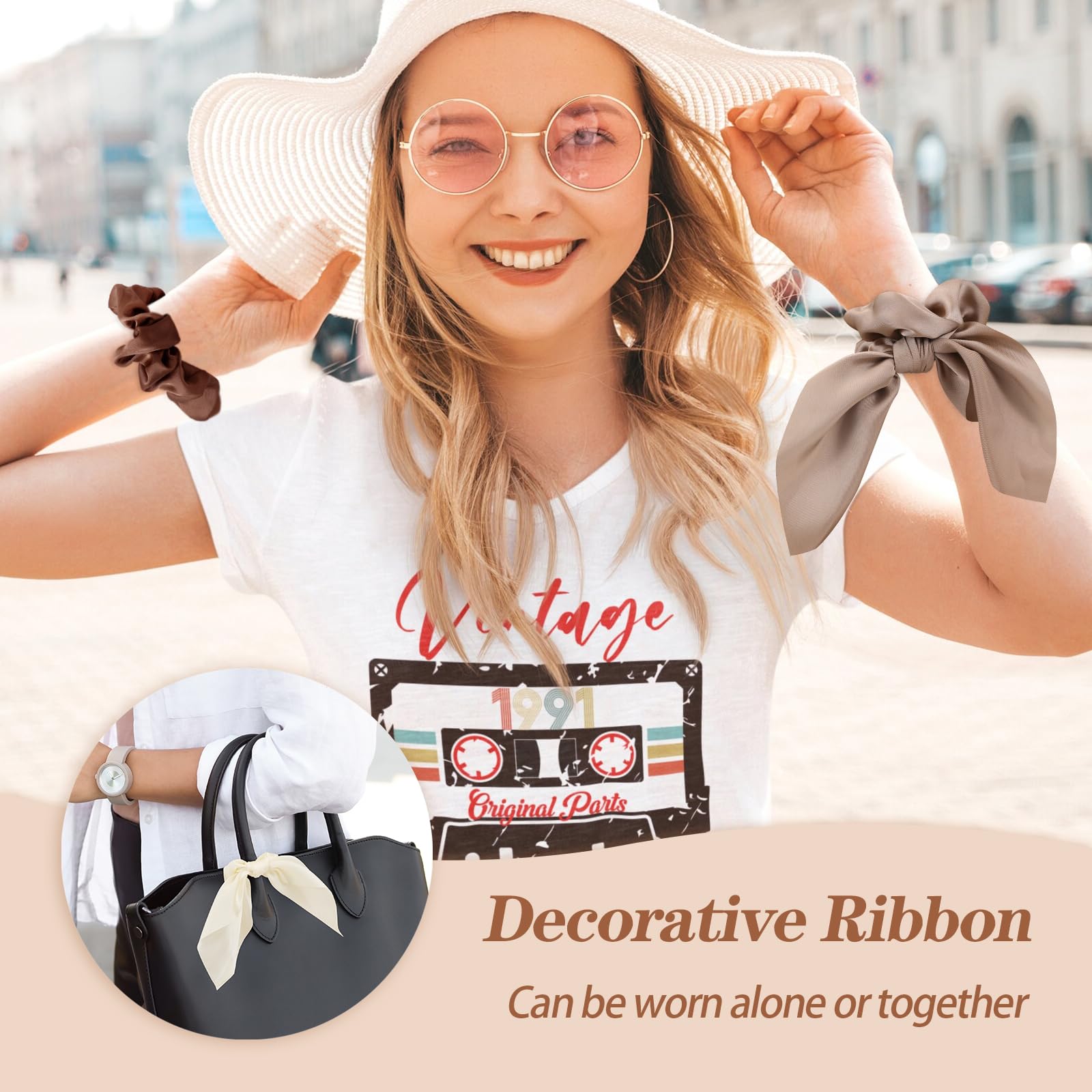 Glaudmeiss emballage-cadeau satin, parfait cadeau pour elle.