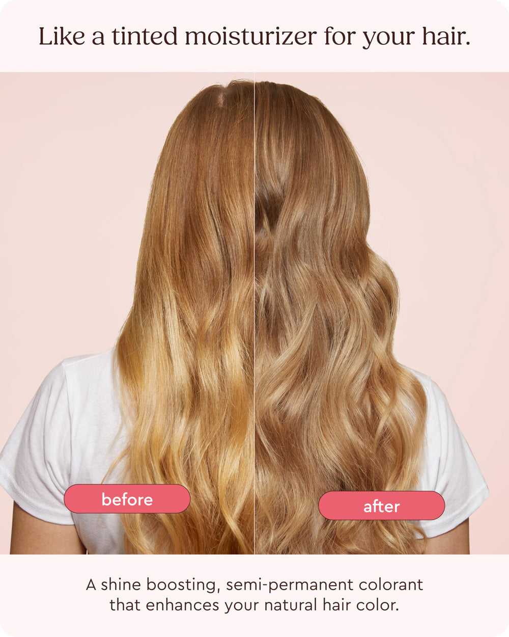 Glaze Super Gloss – étape d'application sur cheveux naturels pour hydratation.