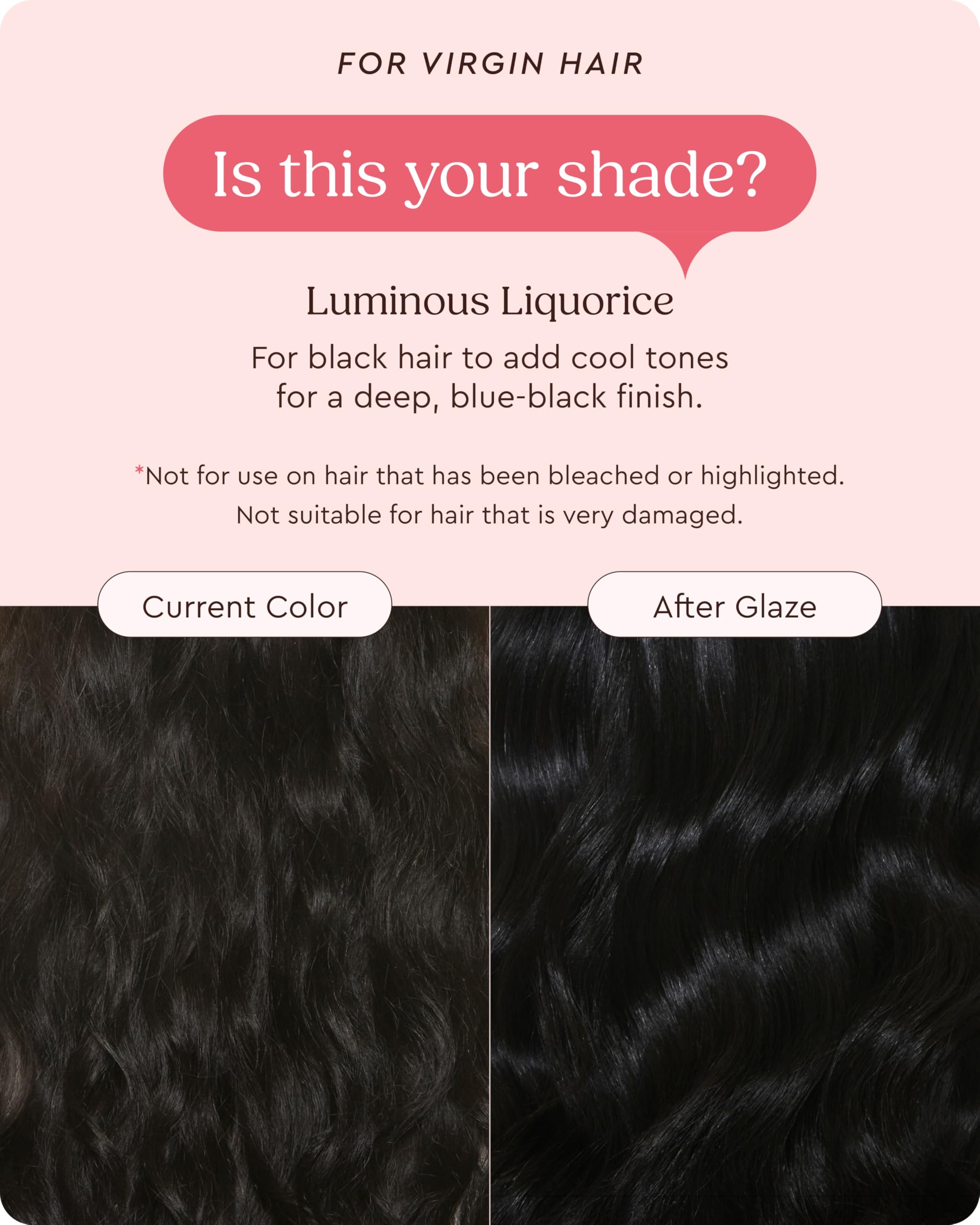 Glaze Supergloss - texture crème hydratante pour les cheveux