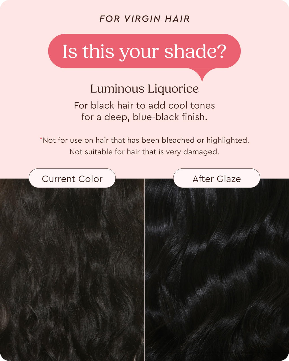 Glaze Supergloss - texture crème hydratante pour les cheveux