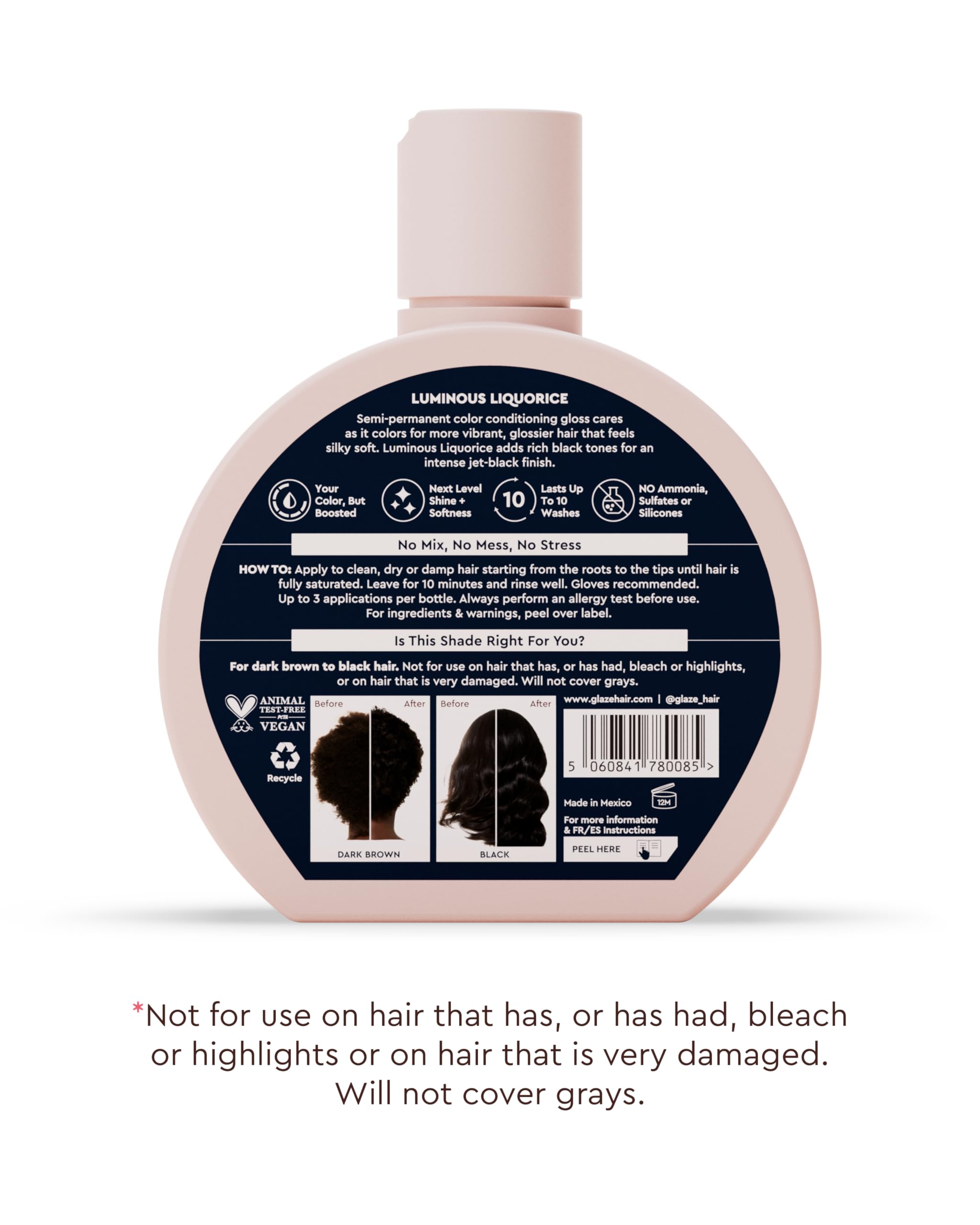 Glaze Supergloss - formule propre, vegan et sans cruauté animale