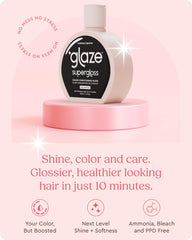 Glaze Supergloss - pigments semi-permanents déposés en surface