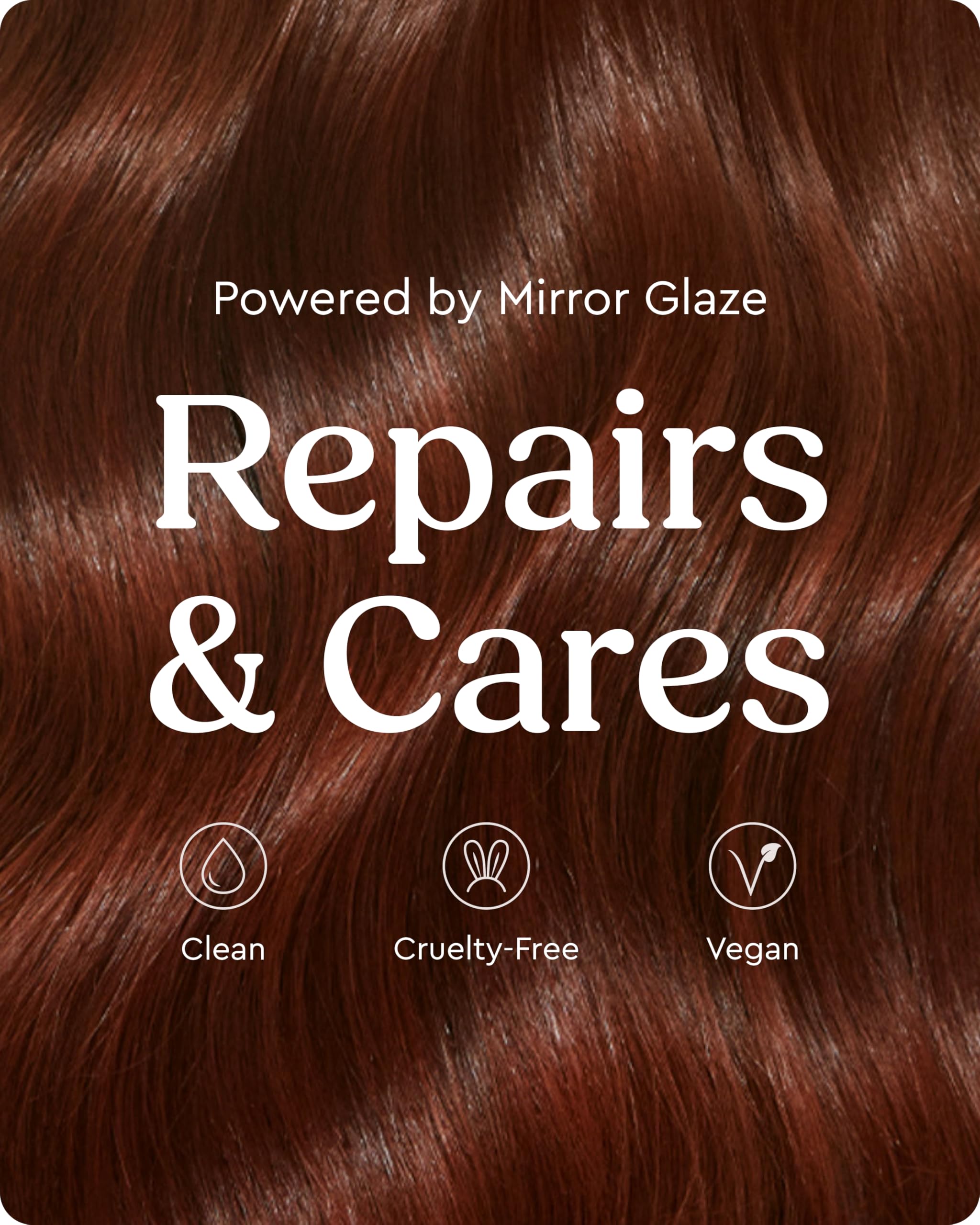 Glaze MirrorGlaze produit végane et cruelty-free, sans parabènes ni silicones
