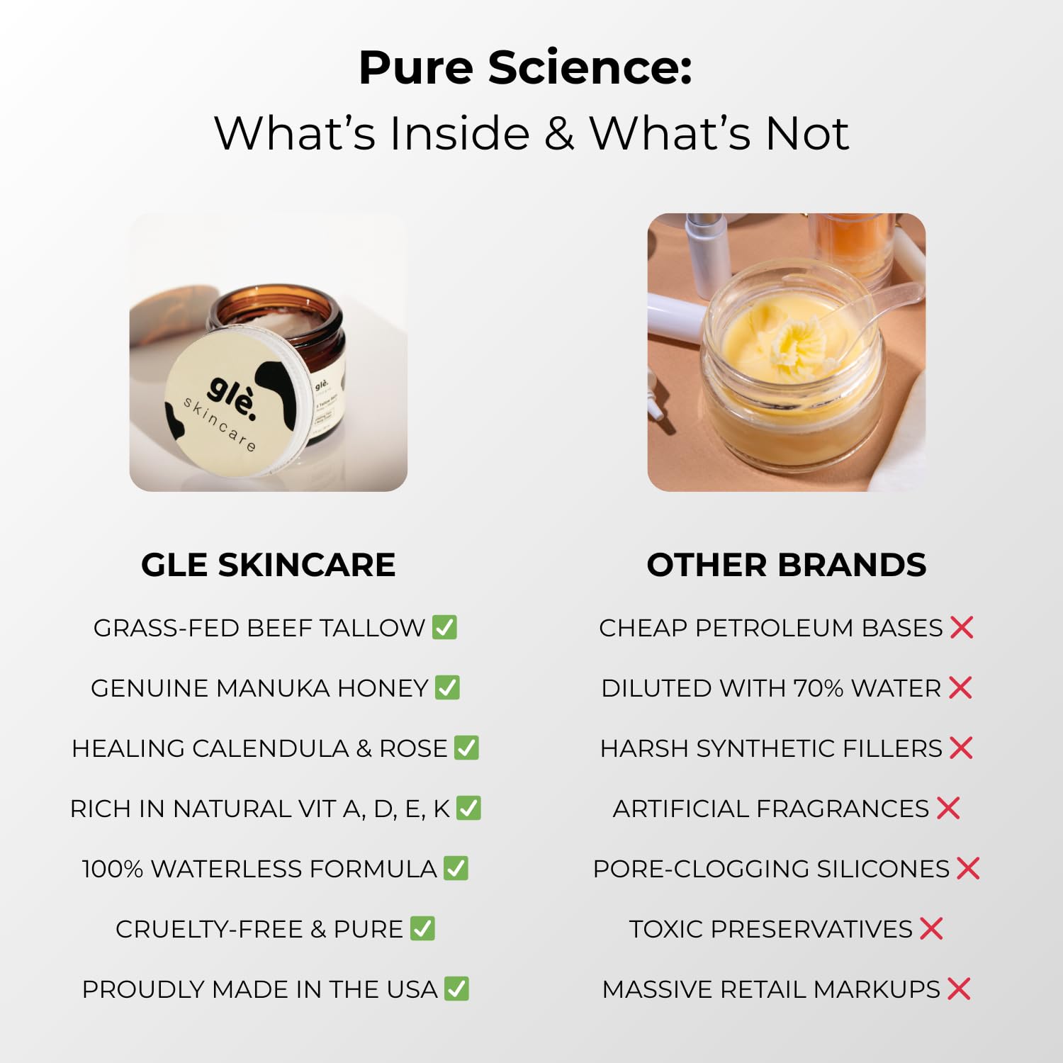 Application sur coudes et talons avec Gle Skincare, soin des zones sèches